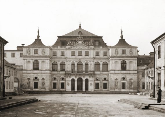 Brühl's Palace in Warsaw, 1936 (collection of Matthias Donath)