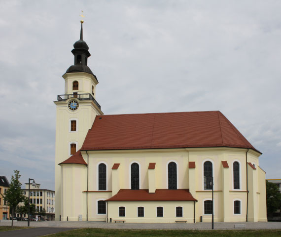 Kościół farny św. Mikołaja w Forst. 